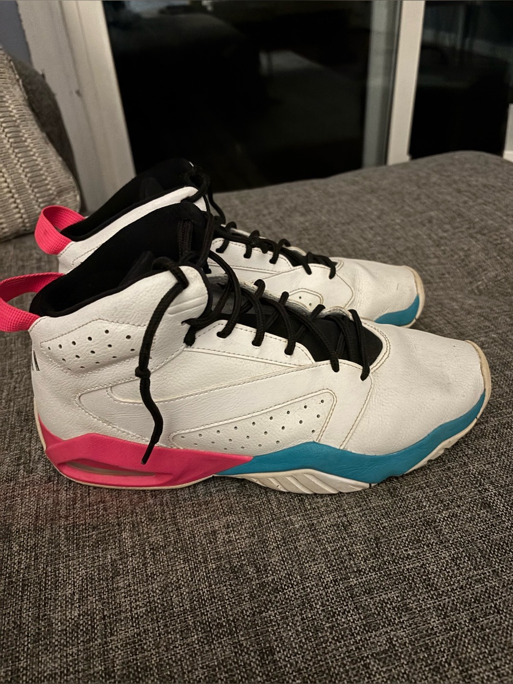 Jordan Lift Off South Beach Men’s 10.5 White Pink Teal AR4430-105